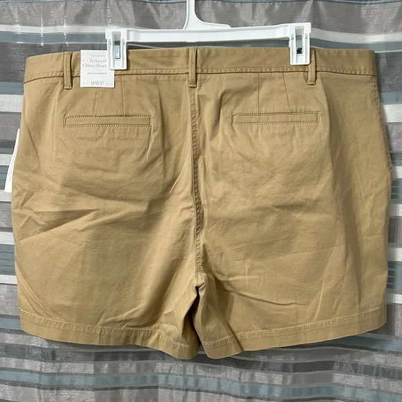Talbots Relaxed Super Soft Chino Shorts - Picture 2 of 10